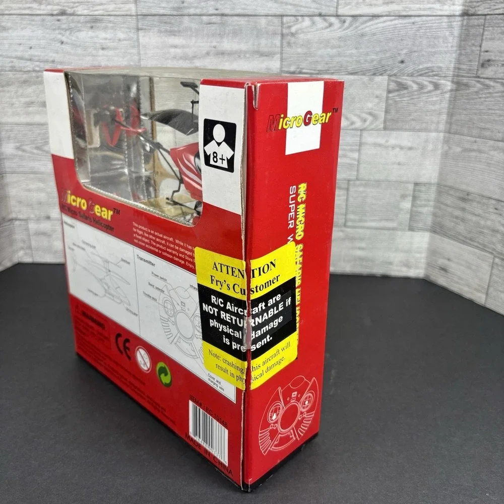 Vintage 2003 Micro Gear R/C‎ Micro Safaris Helicopter NEW IN BOX